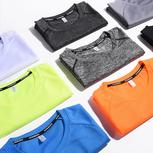 Men’s Quick Dry Polyester Running Fitness T-Shirt