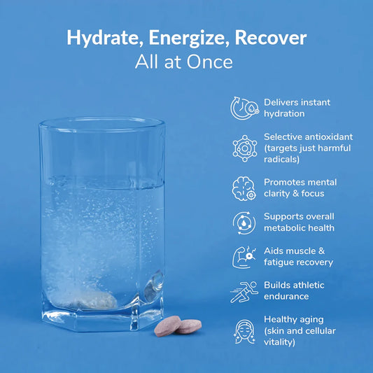 Molecular Hydrogen Tablets with Magnesium for Brain Health