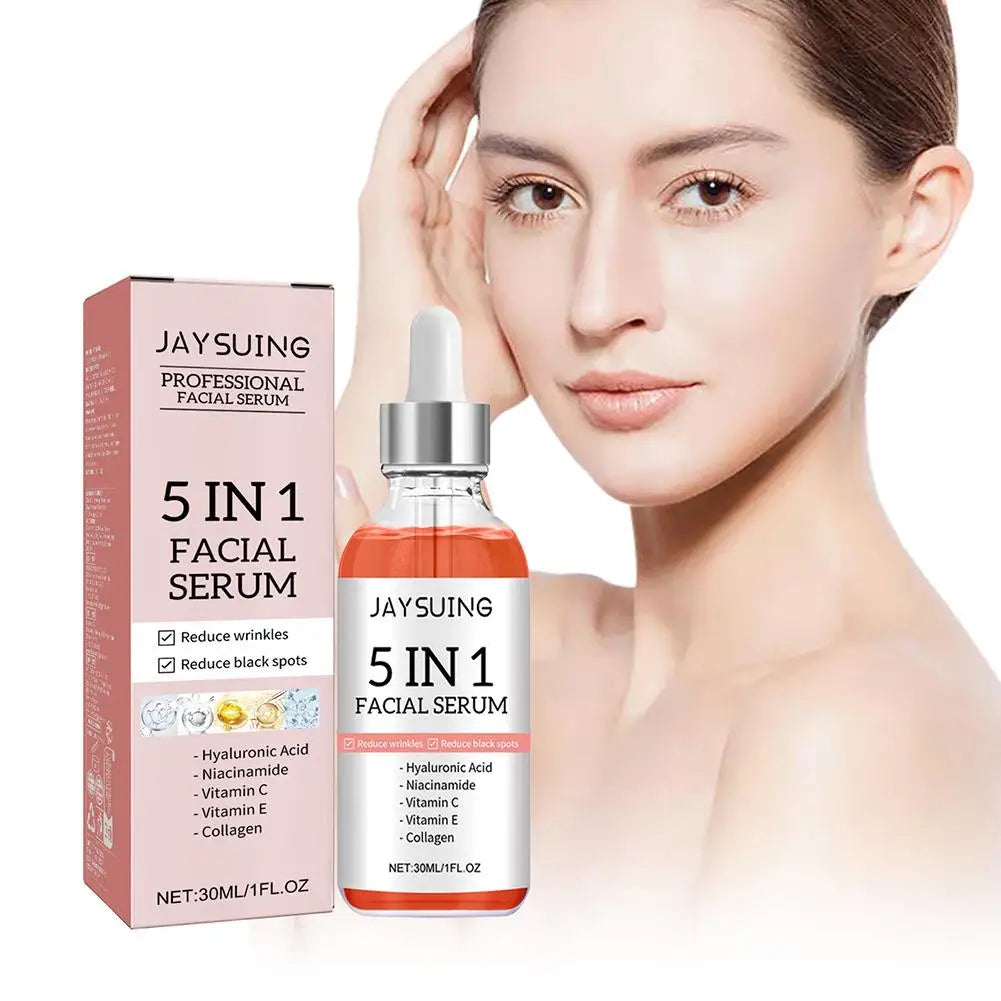 5-in-1 Vitamin C Hyaluronic Acid Firming Face Serum
