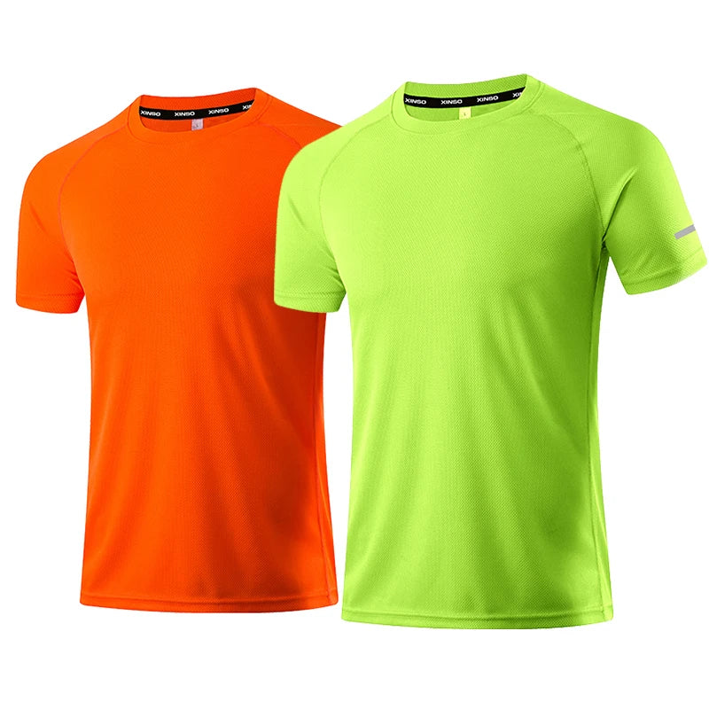Men’s Quick Dry Polyester Running Fitness T-Shirt