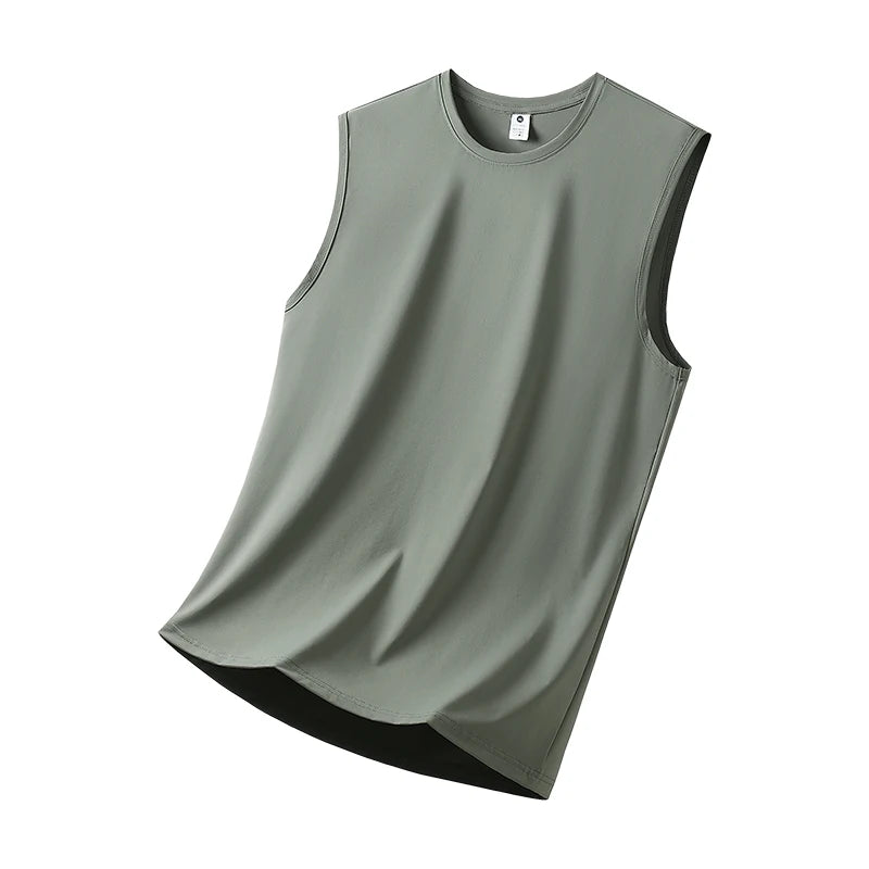 Men’s Ice Silk Breathable Quick Dry Sports T-Shirt