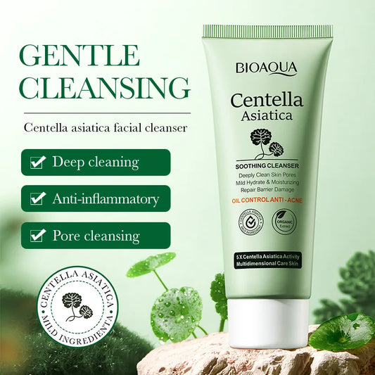 Centella Asiatica Moisturizing Facial Foam Cleanser