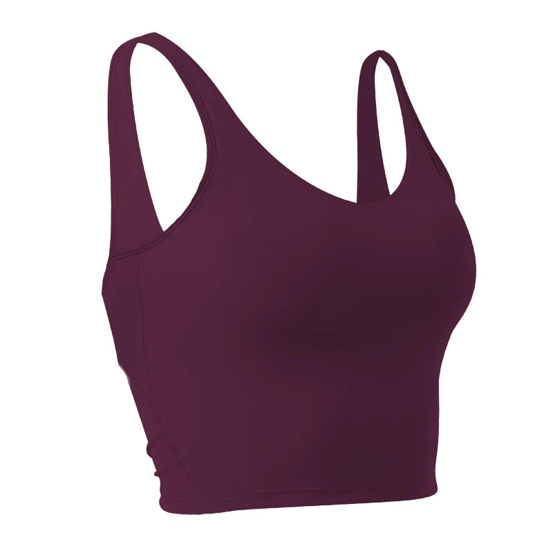 Women’s U-Back Sports Bra for Yoga and Running