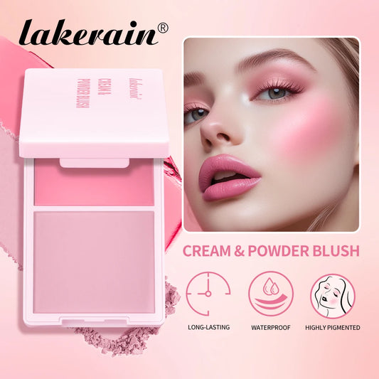 2-in-1 Cream Powder Blush Natural Pink