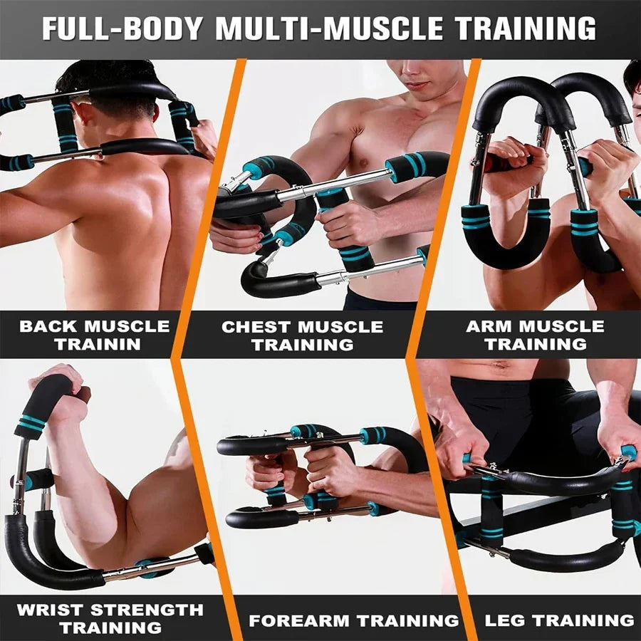 Adjustable Stainless Steel Chest and Arm Resistance Trainer