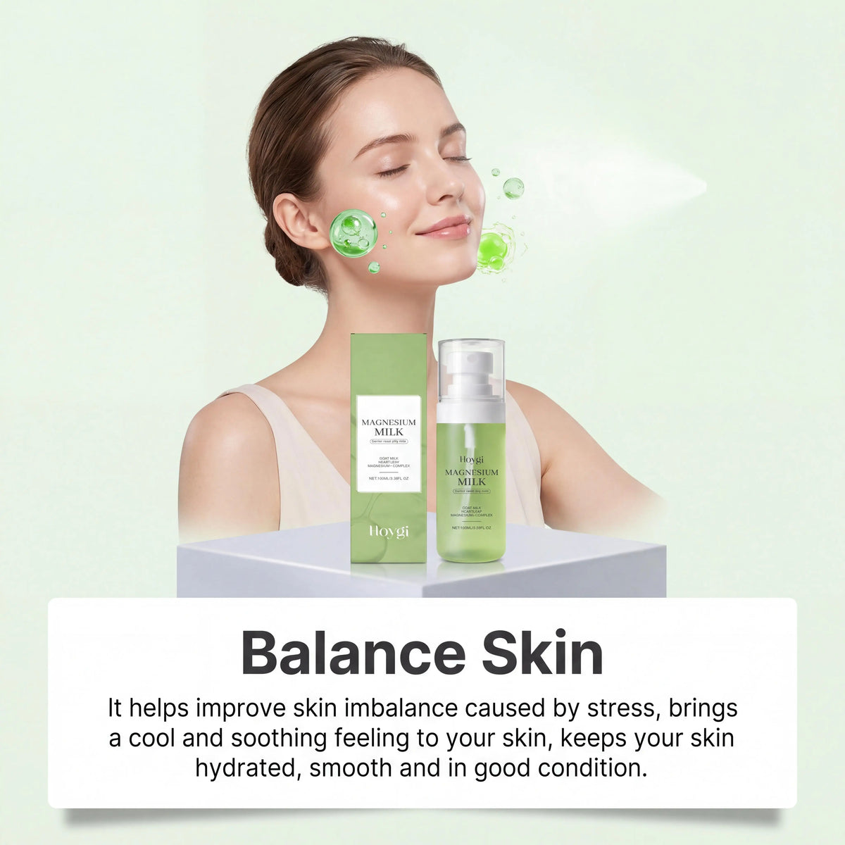 Magnesium Milk Jelly Hydrating Facial Toner Mist