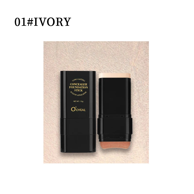 2-in-1 Concealer Foundation Stick Matte Waterproof