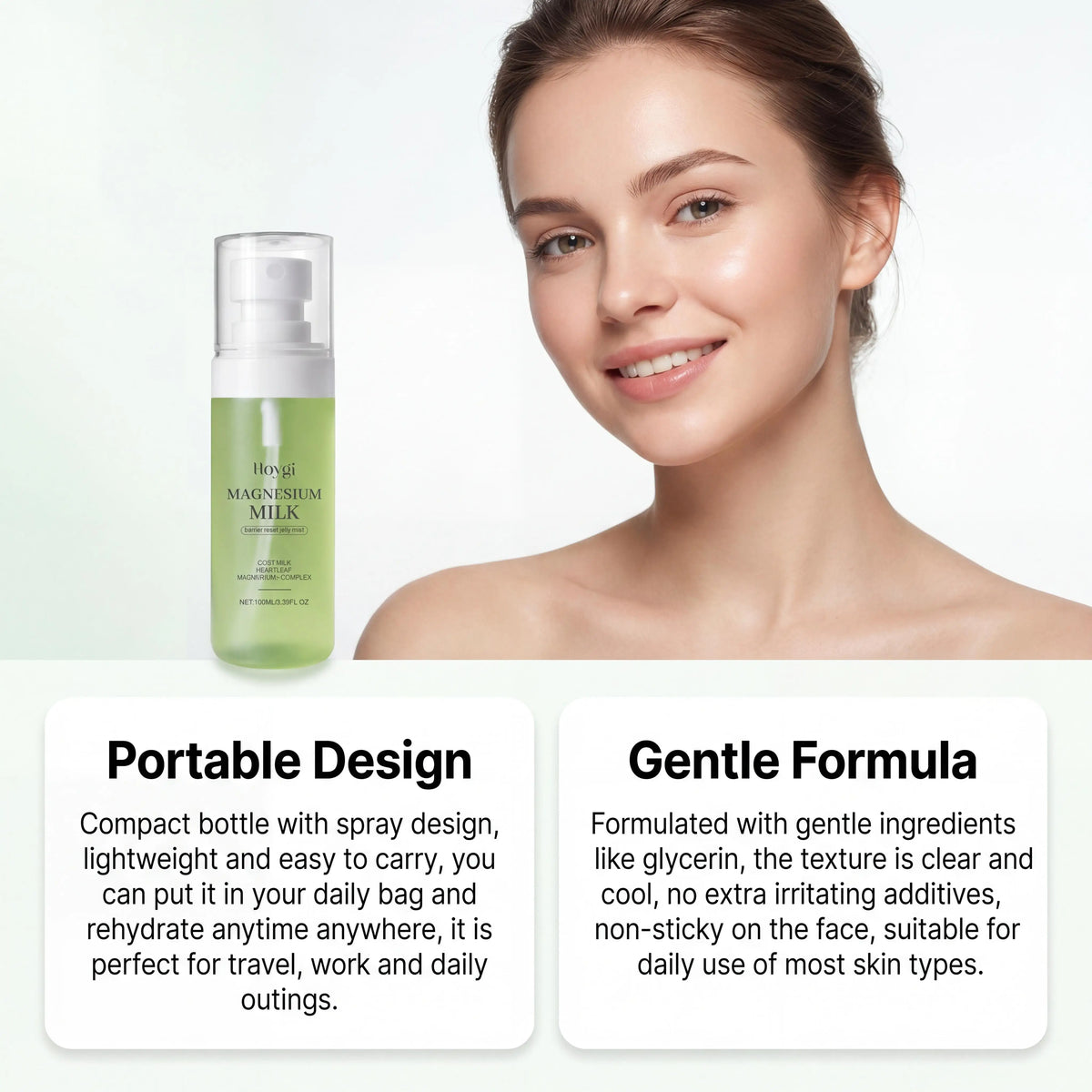Magnesium Milk Jelly Hydrating Facial Toner Mist