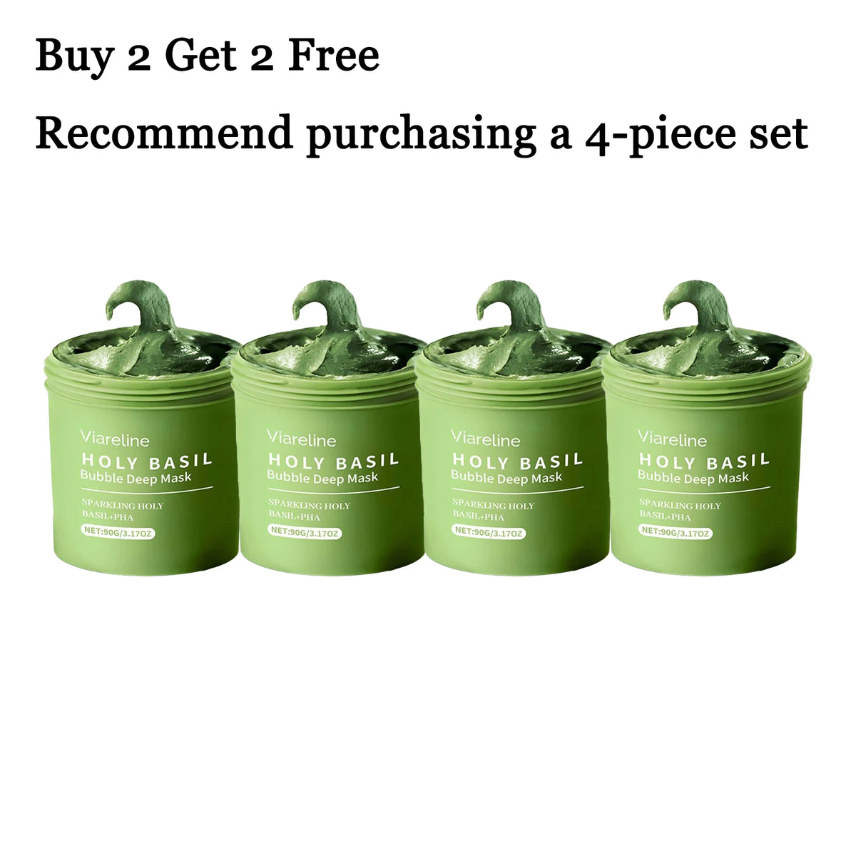 90G Facial Clay Mask for Pore Cleansing and Oil Control