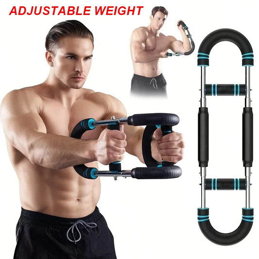Adjustable Stainless Steel Chest and Arm Resistance Trainer
