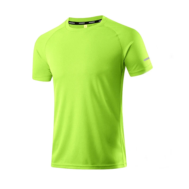 Men’s Quick Dry Polyester Running Fitness T-Shirt