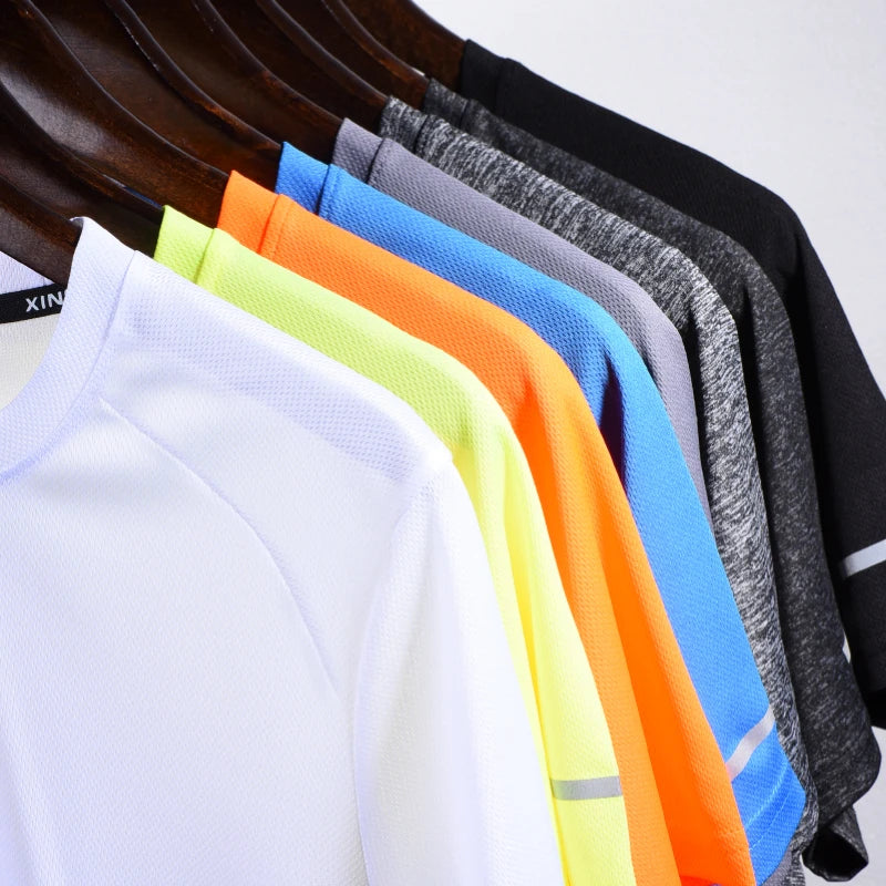 Men’s Quick Dry Polyester Running Fitness T-Shirt