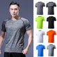 Men’s Quick Dry Polyester Running Fitness T-Shirt