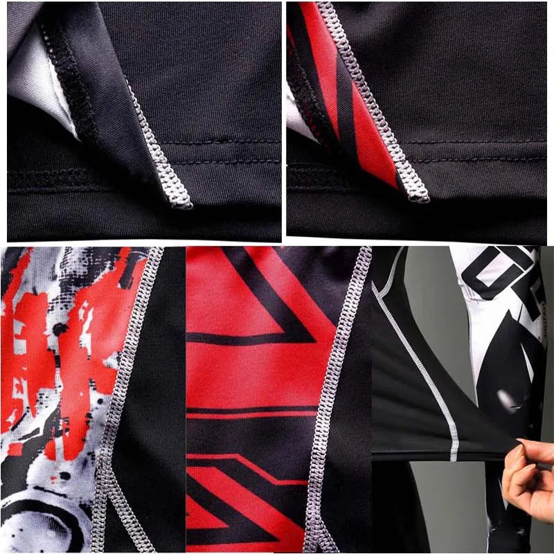 Men’s Compression Quick Dry Sports Suit for Training