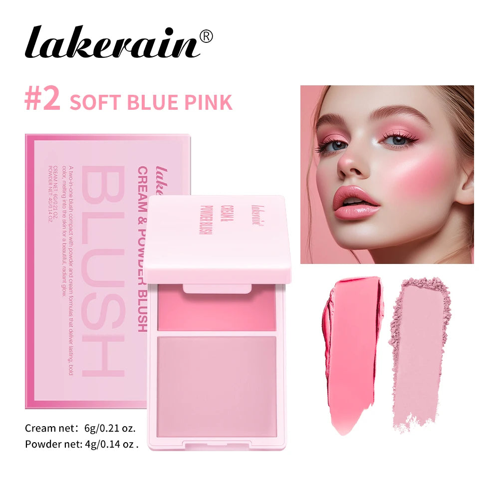 2-in-1 Cream Powder Blush Natural Pink