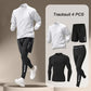 Men’s Quick Dry Half Zip Running Jacket Set