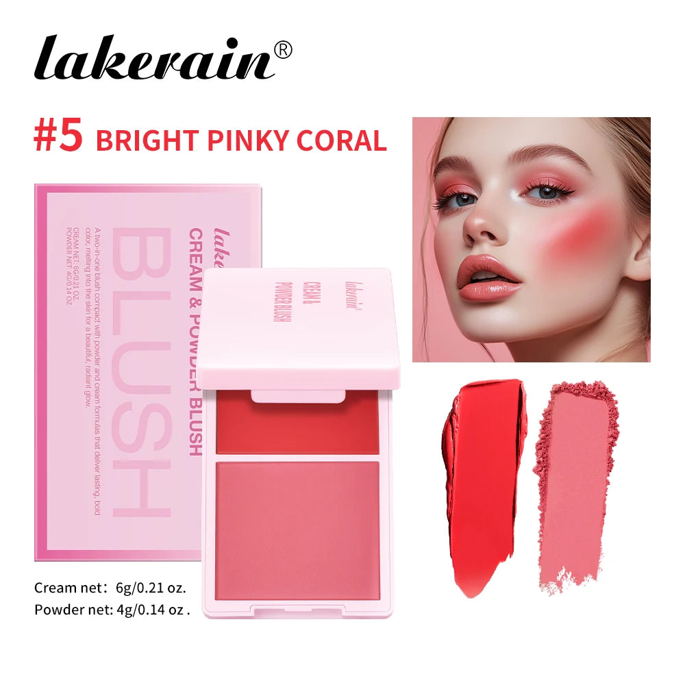 2-in-1 Cream Powder Blush Natural Pink