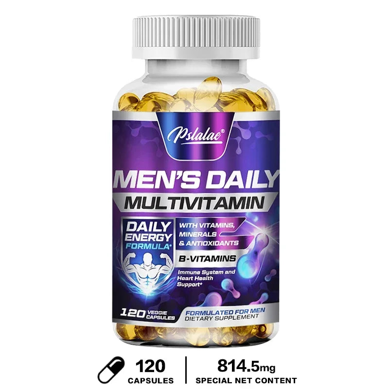 Men’s Daily Multivitamin for Energy Immunity and Wellness