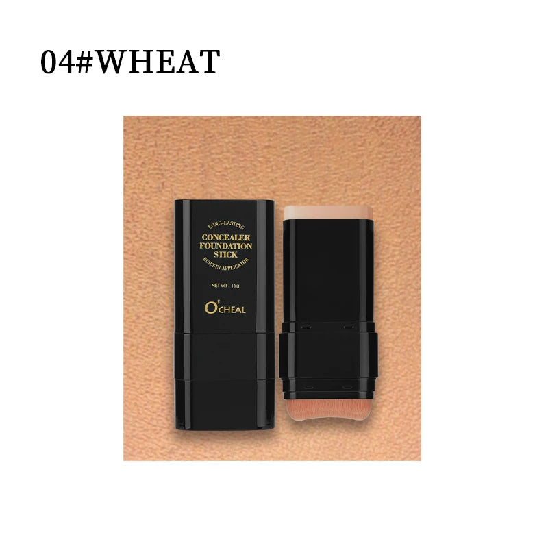2-in-1 Concealer Foundation Stick Matte Waterproof