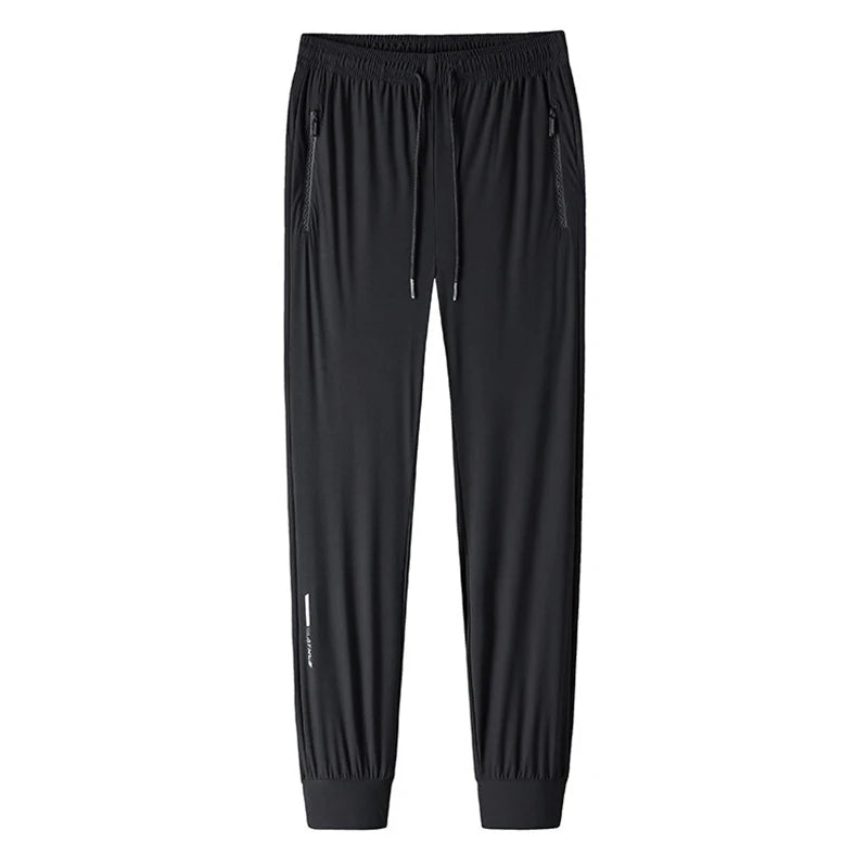 Men’s Ice Silk Quick Dry Casual Running Pants