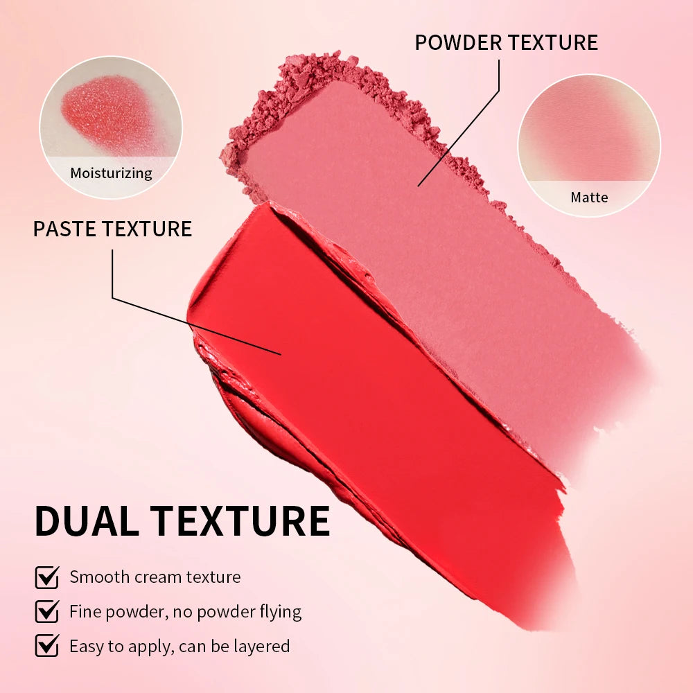 2-in-1 Cream Powder Blush Natural Pink