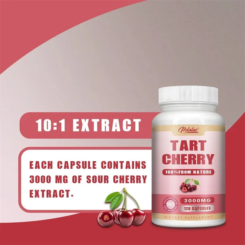 3000mg Tart Cherry Capsules for Joint and Recovery