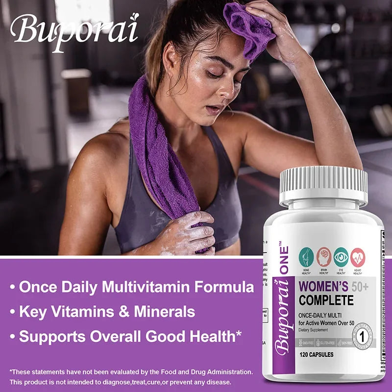 Women’s 50+ Complete Multivitamin for Overall Wellness Support