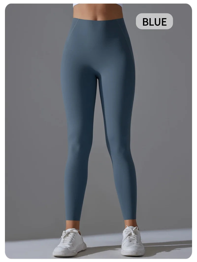 Women’s High Waisted Peach Hip Lifting Yoga Leggings