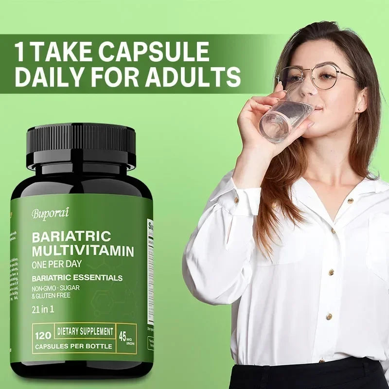 Bariatric Multivitamin with 21 Essential Vitamins and Minerals