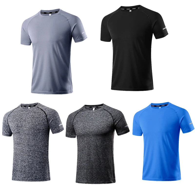 Men’s Quick Dry Polyester Running Fitness T-Shirt