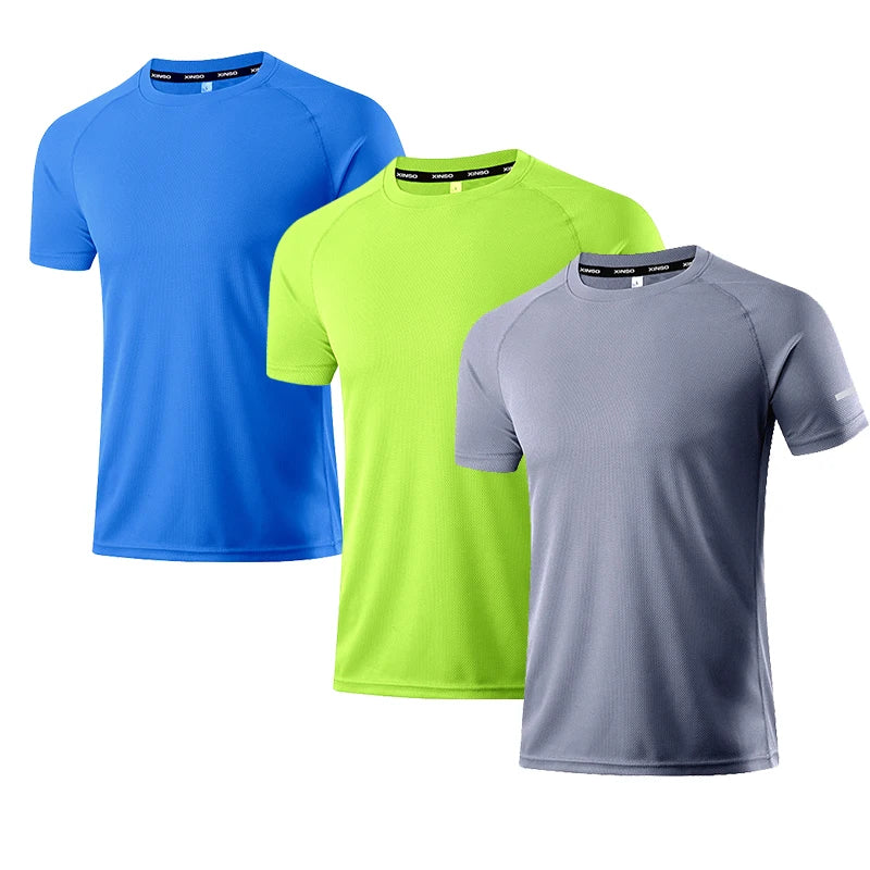 Men’s Quick Dry Polyester Running Fitness T-Shirt