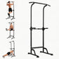 Multi-Function Power Tower with Adjustable Pull Up Bar