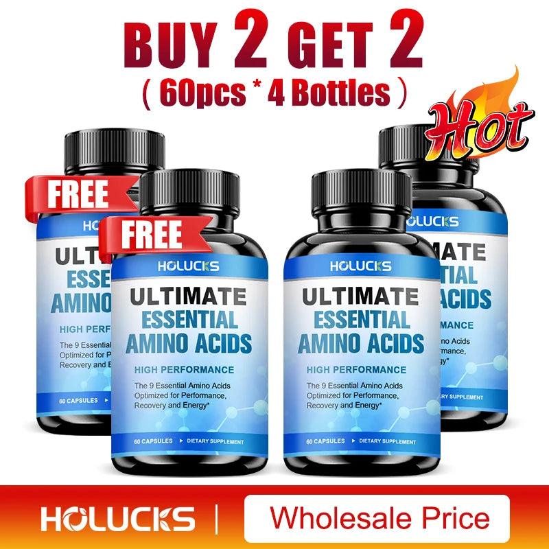 Advanced Amino Acid Capsules for Strength and Endurance