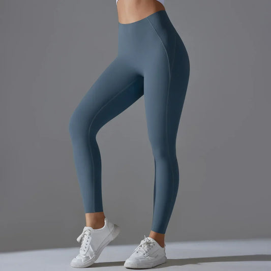 Women’s High Waisted Peach Hip Lifting Yoga Leggings