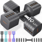 5-in-1 Adjustable Dumbbells Set of Two