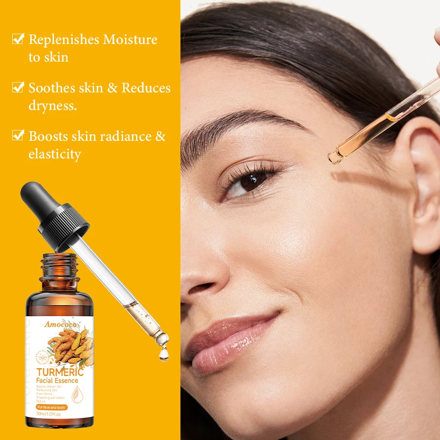 Turmeric Vitamin C Hyaluronic Acid Facial Serum Set