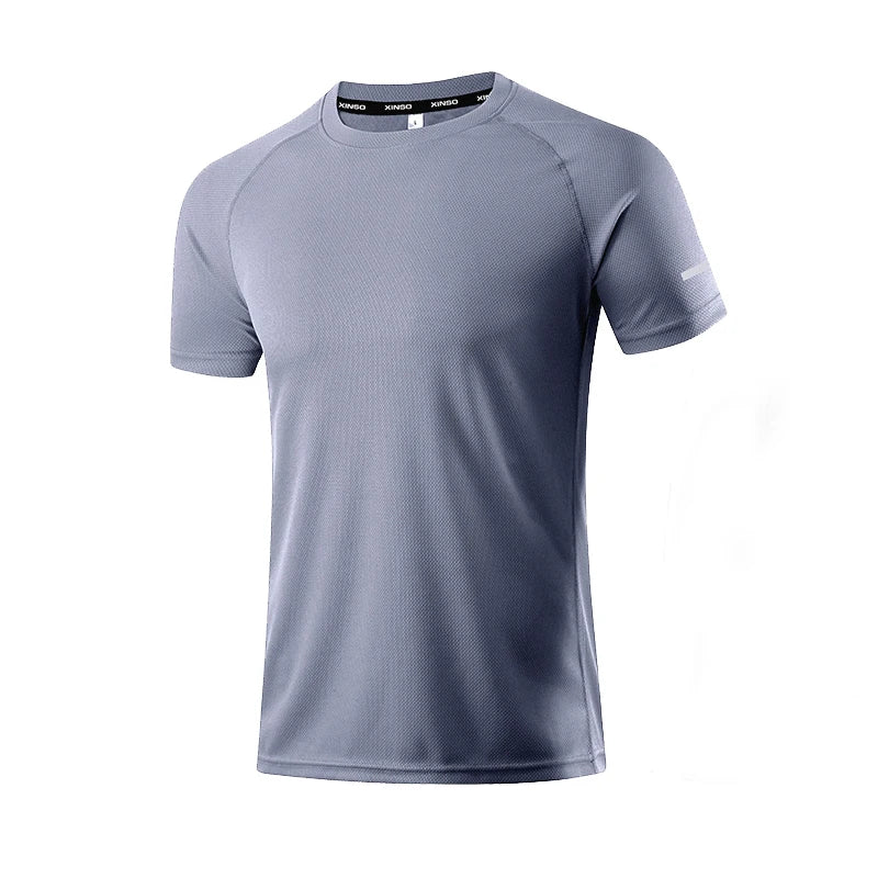 Men’s Quick Dry Polyester Running Fitness T-Shirt