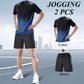 Men’s Ice Silk 2-Piece Quick Dry Sports Set
