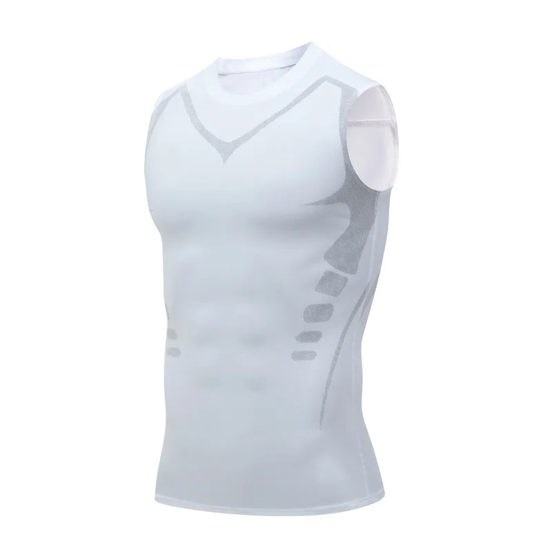 Men’s Compression Sleeveless Quick Dry Gym Tank Top