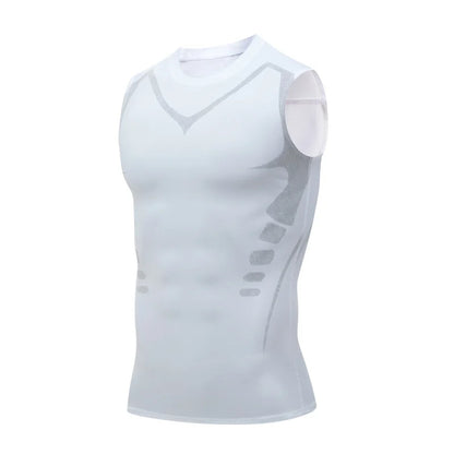 Men’s Compression Sleeveless Quick Dry Gym Tank Top