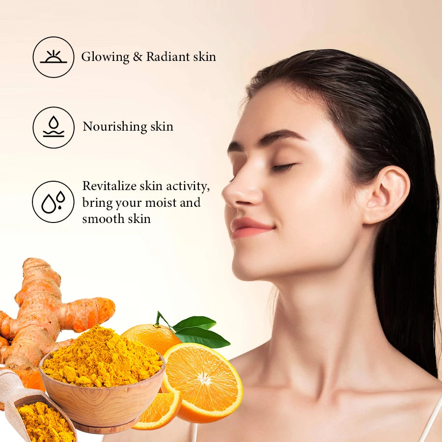 Turmeric Vitamin C Hyaluronic Acid Facial Serum Set