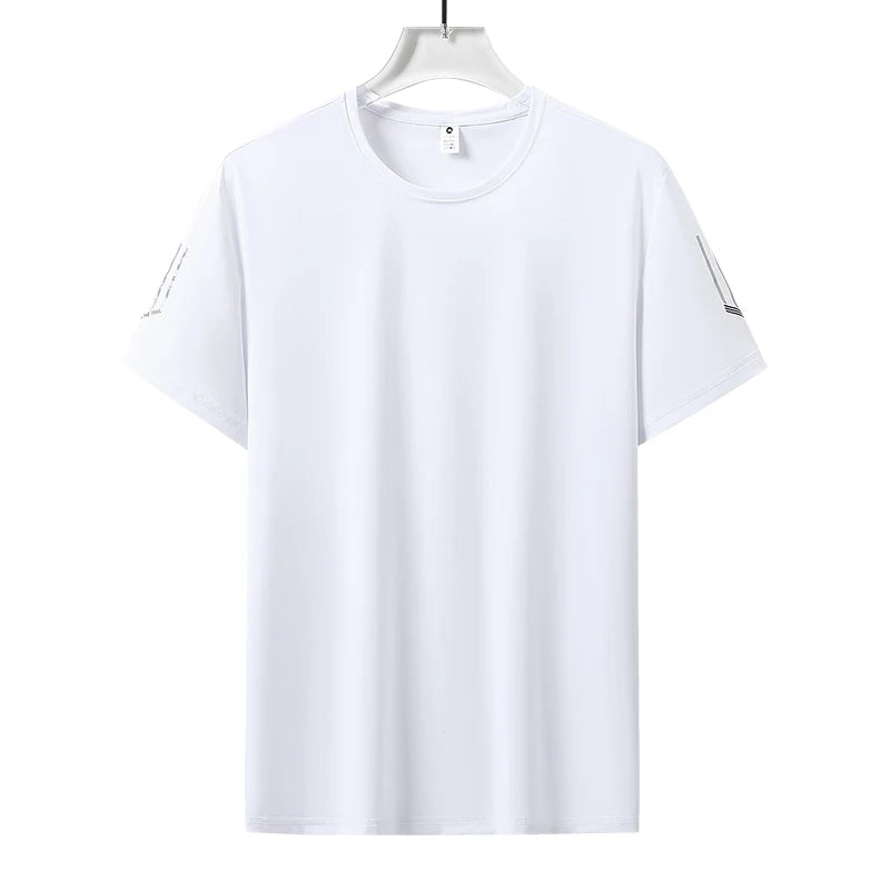 Men’s Ice Silk Breathable Quick Dry Sports T-Shirt