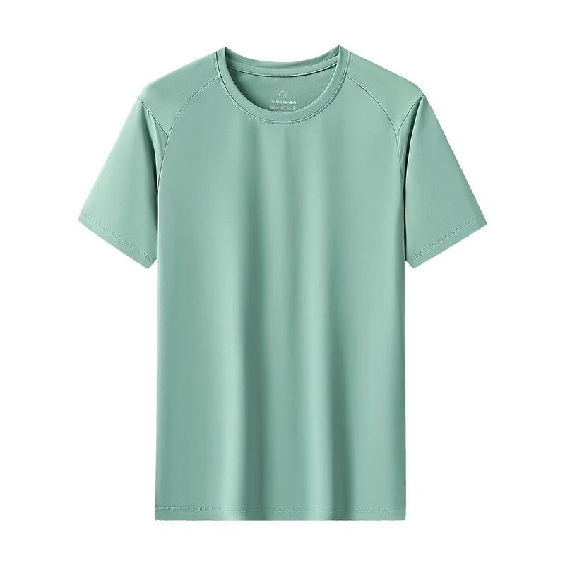 Men’s Ice Silk Breathable Quick Dry Sports T-Shirt