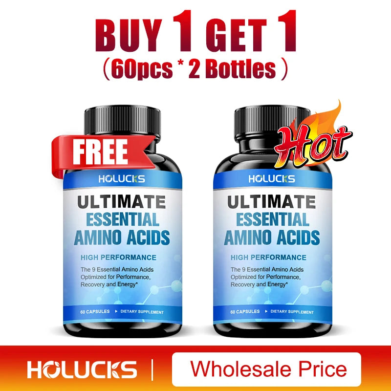 Advanced Amino Acid Capsules for Strength and Endurance