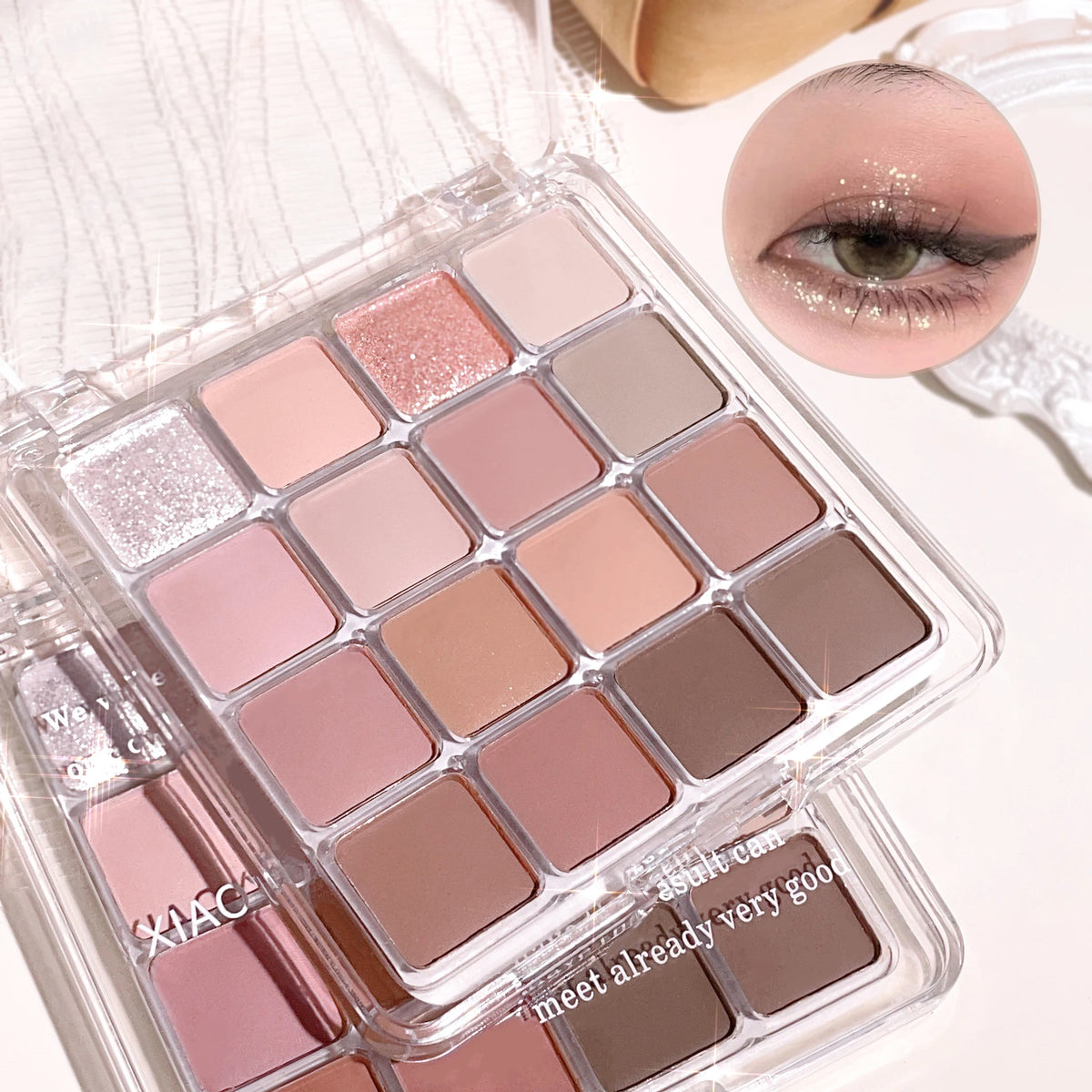 16-Color Sunset Magic Matte Pearl Eyeshadow Palette