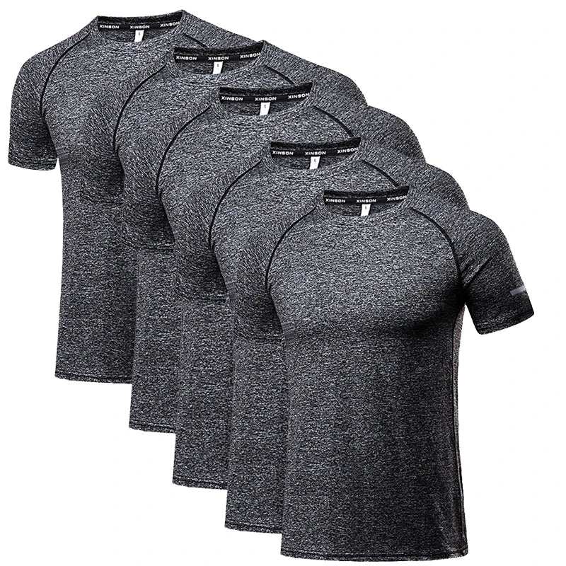 Men’s Quick Dry Polyester Running Fitness T-Shirt