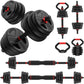 5-in-1 Adjustable Dumbbell Set Convertible Weights