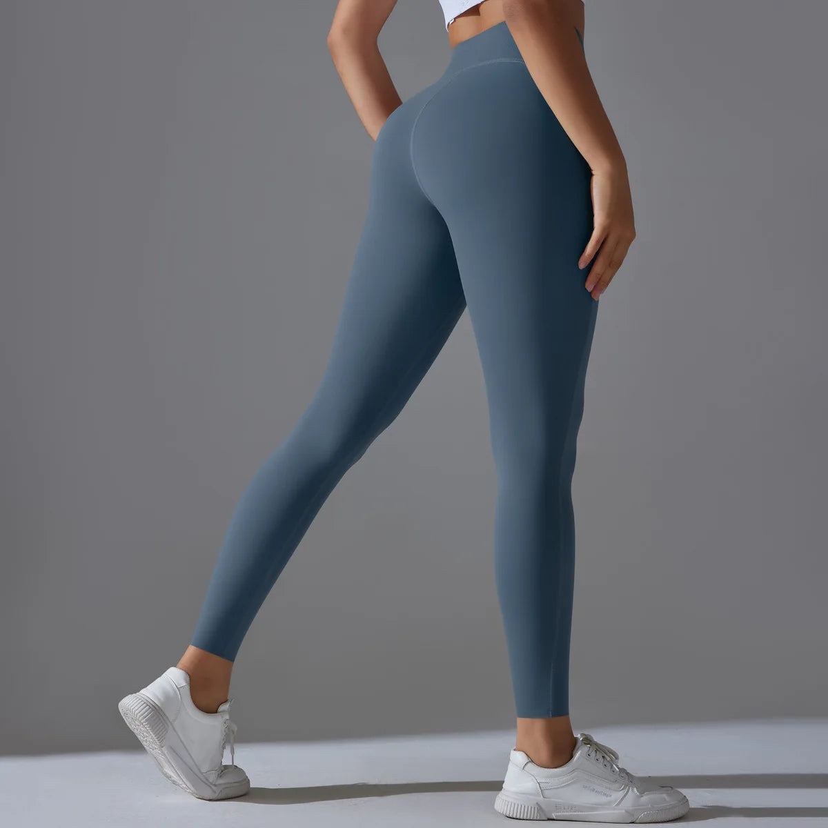 Women’s High Waisted Peach Hip Lifting Yoga Leggings