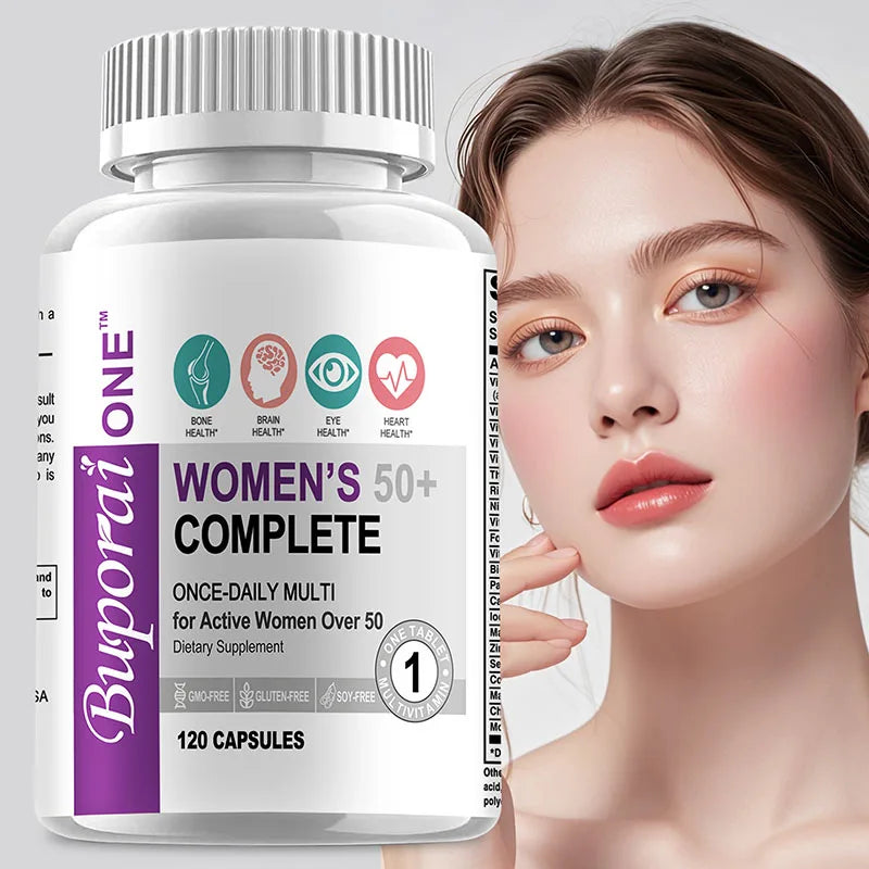 Women’s 50+ Complete Multivitamin for Overall Wellness Support