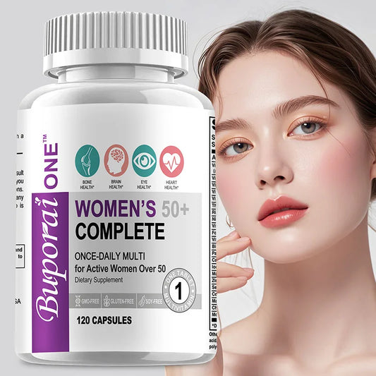 Women’s 50+ Complete Multivitamin for Overall Wellness Support